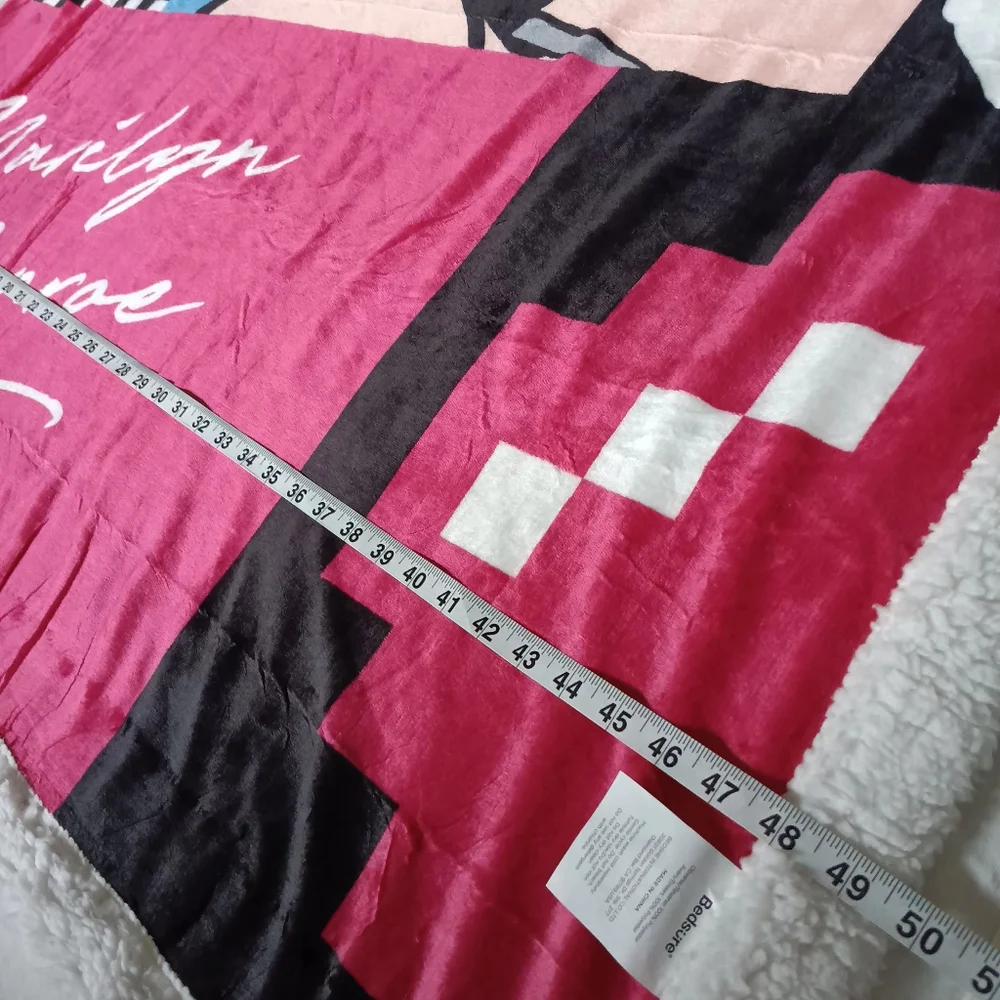 Marilyn Monroe Pop Art Soft And Comfy Big Throw Blanket Bedsure 100% Polyester